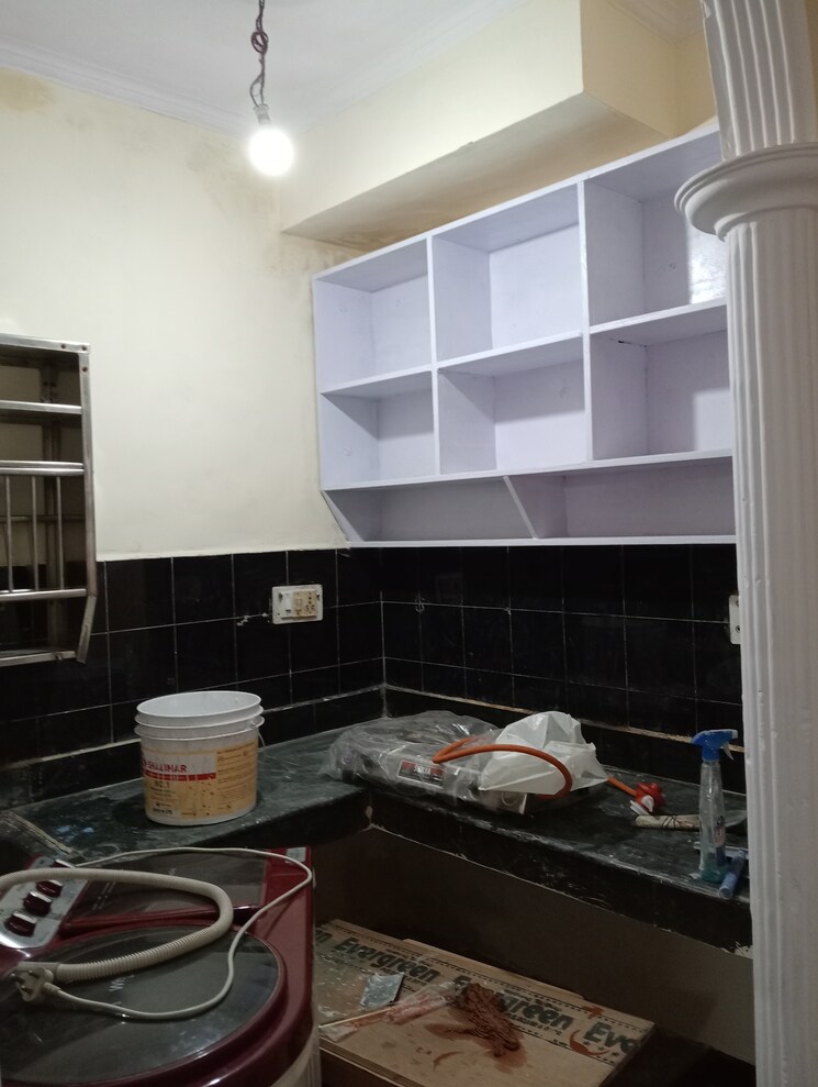 Kitchen, govindpuri 1 Bedroom 360 Sq.Ft. Builder Floor In Govindpuri Delhi 8403355