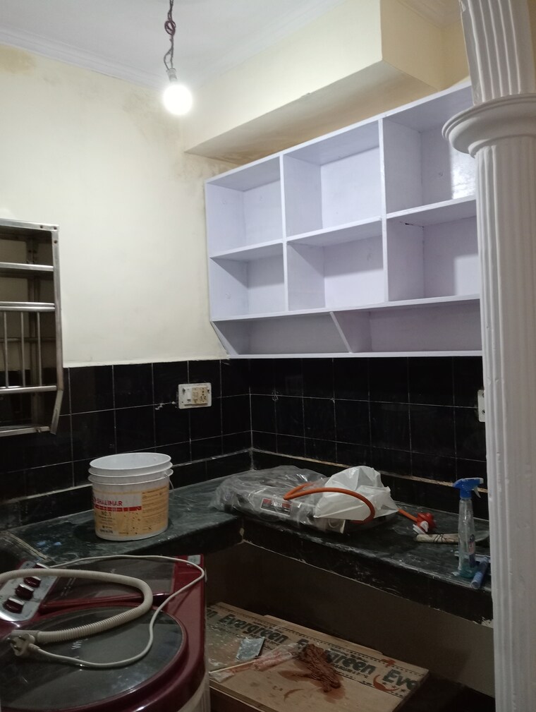 Kitchen, govindpuri 1 Bedroom 360 Sq.Ft. Builder Floor In Govindpuri Delhi 8403355