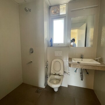 Bathroom in 3 BHK Apartment at Conscient Heritage Max, Sector 102 – for Rent