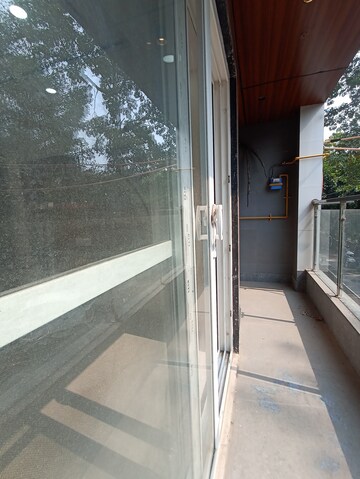 Balcony in 2.5 BHK Apartment at Paschim Vihar – for Rent