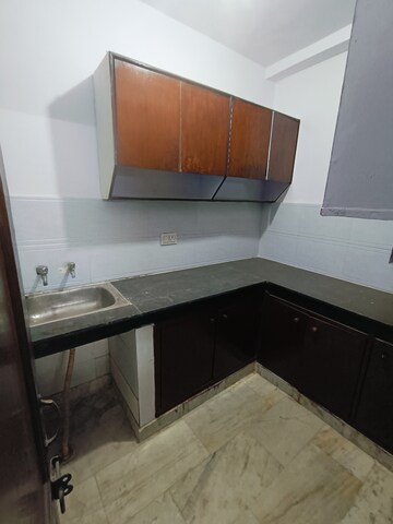 Kitchen in 2 BHK Builder Floor at Malviya Nagar – for Rent