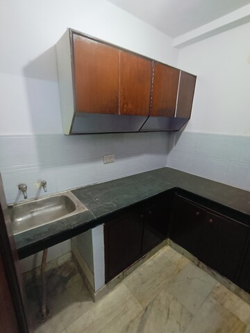 Kitchen in 2 BHK Builder Floor at Malviya Nagar – for Rent