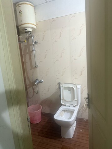 Bathroom in 2 BHK Apartment at Sushma Elite Cross, Dhakoli Village – for Rent