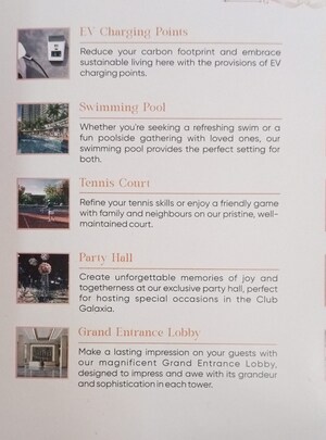 Master Bedroom in 3.5 BHK Apartment at Oro Constella, Sushant Golf City – for Sale