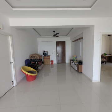 Living Room in 3 BHK Apartment at Pacifica Hillcrest Phase 1, Financial District – for Sale