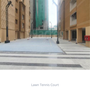 Building Lobby in 3 BHK Apartment at Pacifica Hillcrest Phase 1, Financial District – for Sale