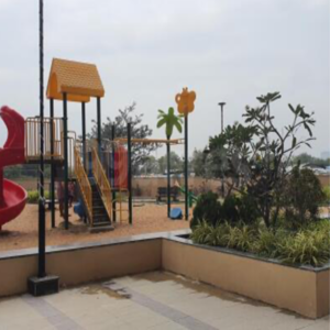 Balcony in 3 BHK Apartment at Pacifica Hillcrest Phase 1, Financial District – for Sale