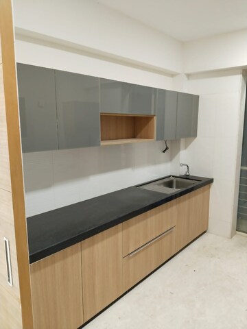 Kitchen in 3 BHK Apartment at Ekta World Tripolis, Goregaon West – for Rent