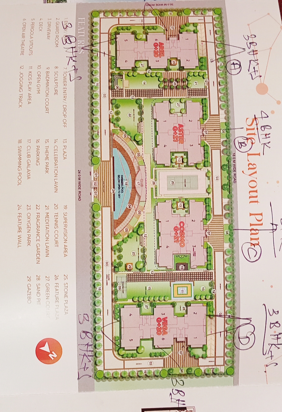 3.5 BHK Apartment For Sale in Oro Constella