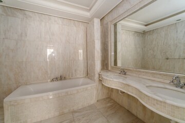 Bathroom in 2 BHK Apartment at Mota Mahal Apartment, Andheri West – for Rent