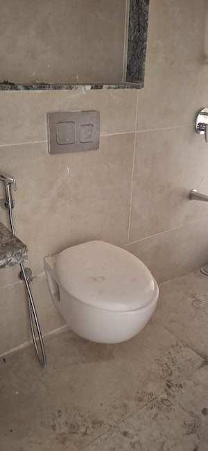 Bathroom in 2 BHK Apartment at Ani Anu Sri Balaji Enclave, Malad West – for Sale