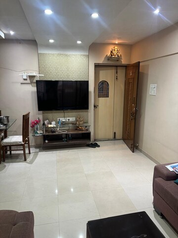 Living Room in 2 BHK Apartment at Ani Anu Sri Balaji Enclave, Malad West – for Sale