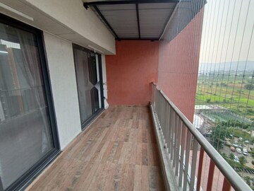 Balcony in 2 BHK Apartment at Shapoorji Pallonji Sensorium, Hinjewadi – for Rent