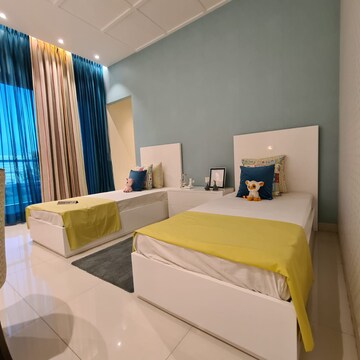 Bedroom in 3 BHK Apartment at Artique Uptown Skylla, International Airport Road – for Rent