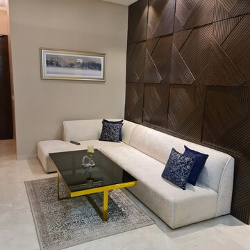 Living Room in 3 BHK Apartment at Artique Uptown Skylla, International Airport Road – for Rent