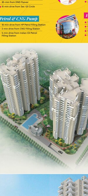 Master Plan in 3 BHK Apartment at Kumar Imperial Greens, Sector 16 Greater Noida – for Sale