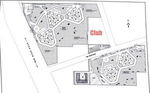 4 BHK Apartment – Map Location View at DLF The Arbour, Sector 63 - for Sale