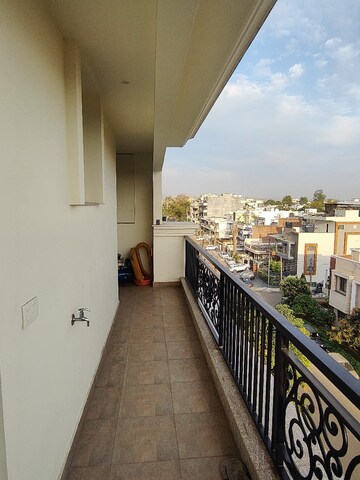 Balcony in 3 BHK Builder Floor at Sector 7 – for Rent