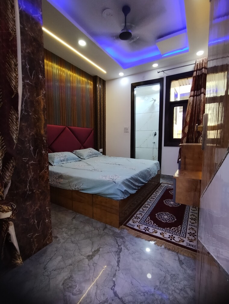 Kitchen, mohan garden 1 Bedroom 400 Sq.Ft. Builder Floor In Mohan Garden Delhi 8404559