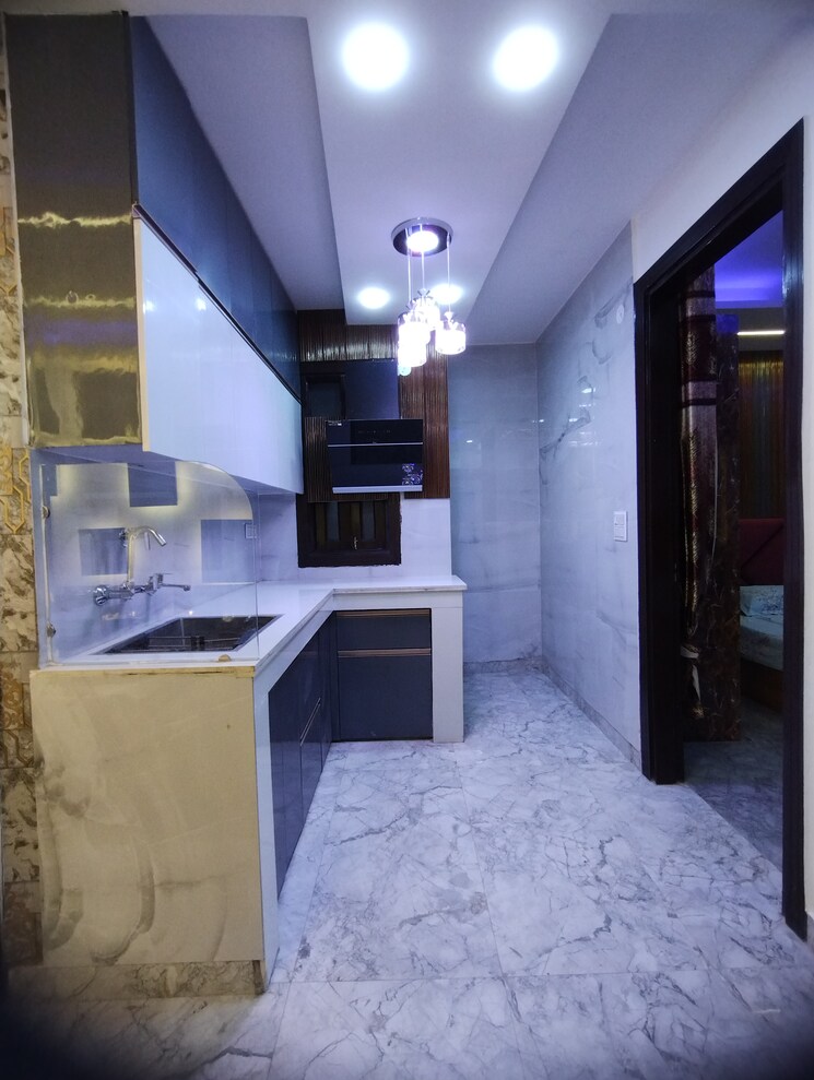 Kitchen, mohan garden 1 Bedroom 400 Sq.Ft. Builder Floor In Mohan Garden Delhi 8404559