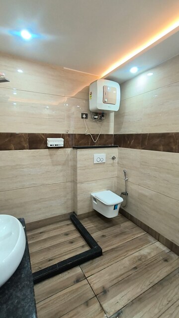 Bathroom in Studio Builder Floor at Rajouri Garden – for Rent