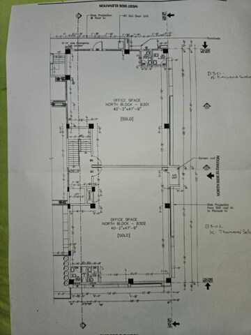  Office Space – Map Location View at Singanallur - for Rent