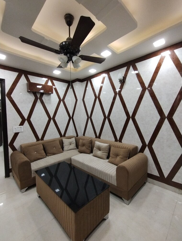 Living Room, mohan garden 2 Bedroom 550 Sq.Ft. Builder Floor In Mohan Garden Delhi 8404733