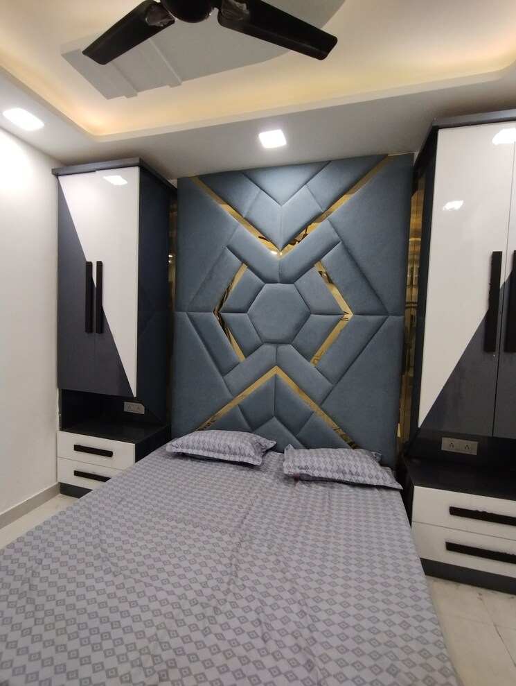 Bedroom, mohan garden 2 Bedroom 550 Sq.Ft. Builder Floor In Mohan Garden Delhi 8404733