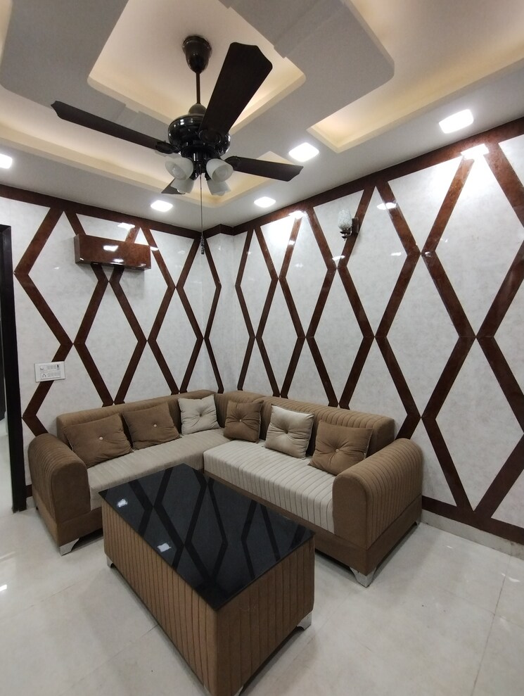 Living Room, mohan garden 2 Bedroom 550 Sq.Ft. Builder Floor In Mohan Garden Delhi 8404733