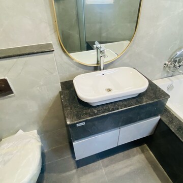 Bathroom in 4 BHK Apartment at Ambika Florence Park, Mullanpur – for Rent