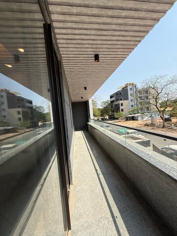 Balcony in 4 BHK Builder Floor at The Greenwood CGHS, Sector 47 – for Sale