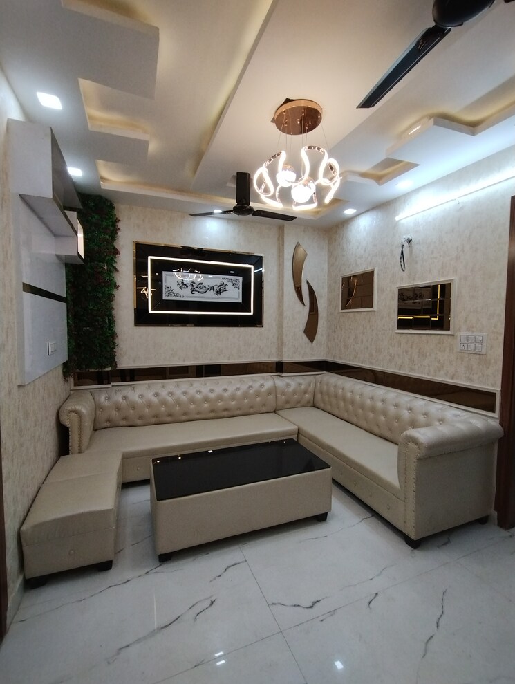 Living Room, uttam nagar 2 Bedroom 600 Sq.Ft. Builder Floor In Uttam Nagar Delhi 8404828