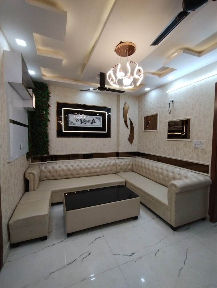 Living Room, uttam nagar 2 Bedroom 600 Sq.Ft. Builder Floor In Uttam Nagar Delhi 8404828