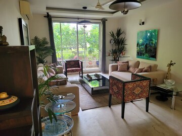 Living Room in 3 BHK Apartment at Bestech Park View Spa, Sector 47 – for Rent