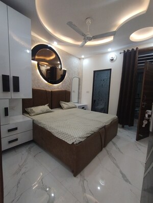 Staircase in 3 BHK Builder Floor at Dwarka Mor – for Sale