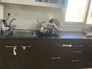 Kitchen in 1 BHK Builder Floor at Asha Ashirwad, Indira Nagar – for Rent
