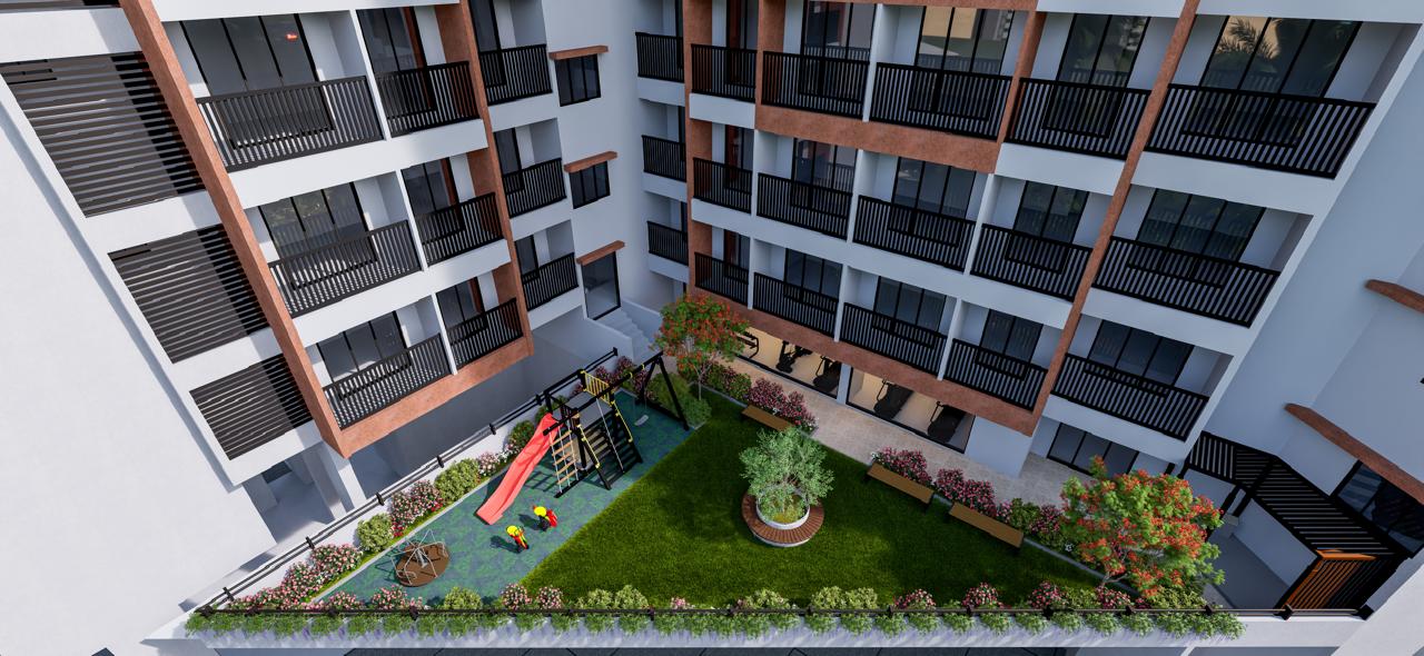 1 BHK 420 Sq.Ft. Apartment in Rudis Shivalaya Heights