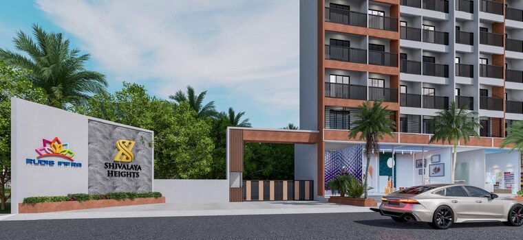 Exterior View, rudis-shivalaya-heights 1 Bedroom 420 Sq.Ft. Apartment In Khidkali Thane 8404929