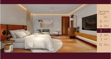 Bedroom in 4 BHK Apartment at Raghava Cinq, Financial District – for Sale