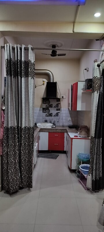 Kitchen in 2 BHK Builder Floor at Shri Devaji Residency, Dhakoli Village – for Rent