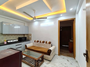 Living Room in 1 BHK Builder Floor at Saket – for Rent
