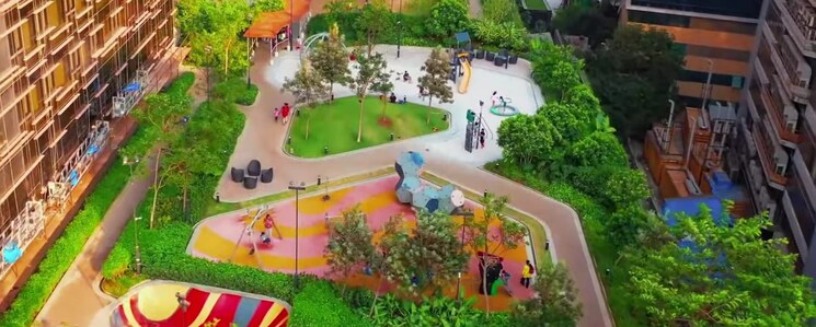 Master Plan, lodha-parkside 3 Bedroom 1092 Sq.Ft. Apartment In Worli Mumbai 8405083