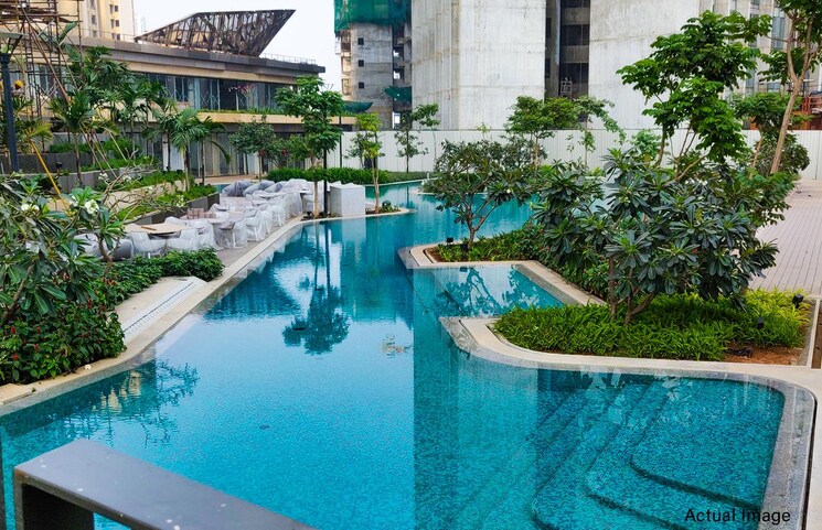 Swimming Pool, lodha-parkside 3 Bedroom 1092 Sq.Ft. Apartment In Worli Mumbai 8405083
