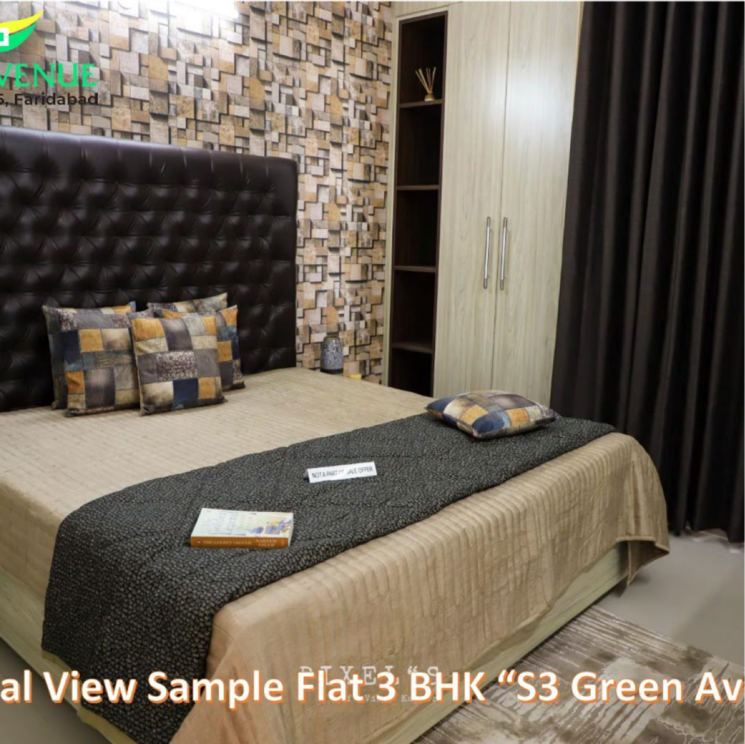 Bedroom, s3-green-avenue 3 Bedroom 645 Sq.Ft. Apartment In Sector 85 Faridabad 8405237