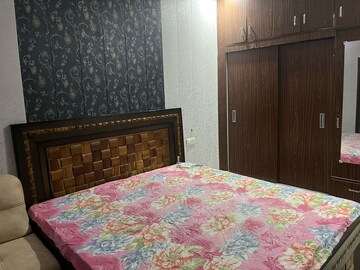 Bedroom in 3 BHK Builder Floor at Shri Devaji Residency, Dhakoli Village – for Rent