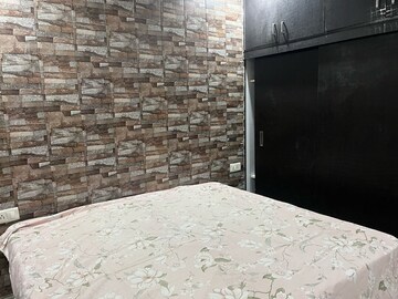 Bathroom in 3 BHK Builder Floor at Shri Devaji Residency, Dhakoli Village – for Rent