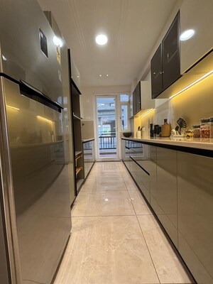 Building Lobby in 3 BHK Apartment at CRD Golden Castle, Patiala Road – for Sale