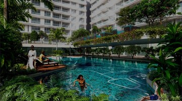 Swimming Pool in 2 BHK Apartment at NMS Palm Amore, Sector 46 – for Sale