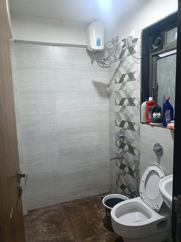 Bathroom in 2 BHK Apartment at Shiv Shakti Tower 28, Malad East – for Rent