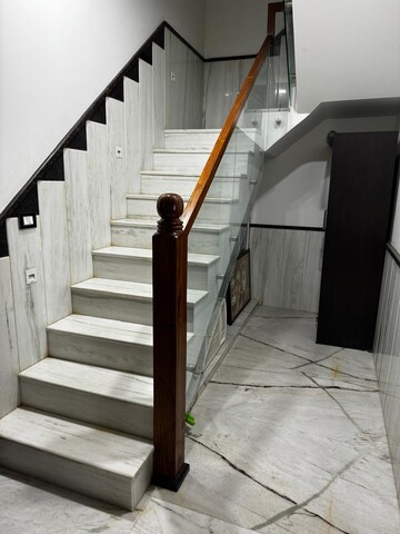 Staircase in 4 BHK Villa at VVIP Assets, Raj Nagar Extension – for Sale